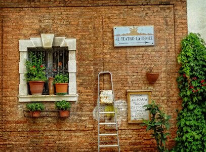 Venice hauswand italian photo