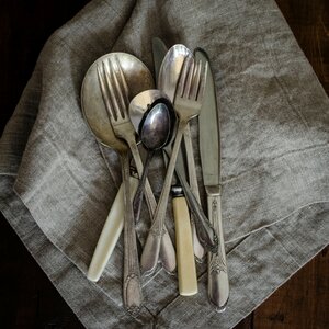 Spoon cutlery set photo