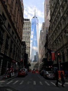 Manhattan cityscape skyscraper