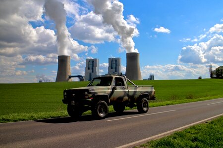 Environmental protection industry brown coal photo
