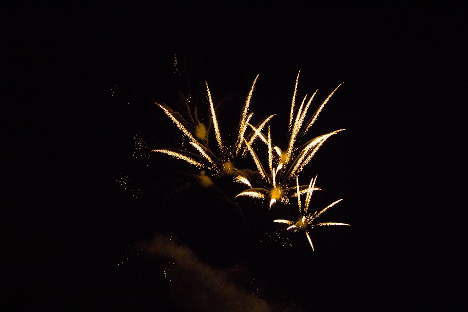 Lights night explosion