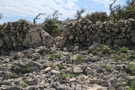 Wall stone wall photo