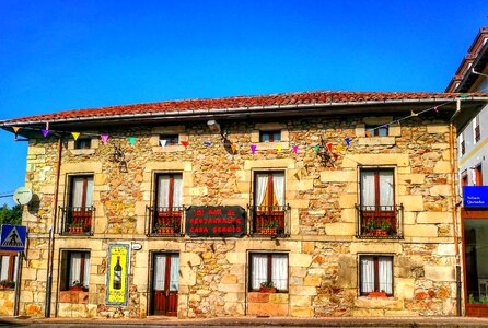 House facade architecture photo