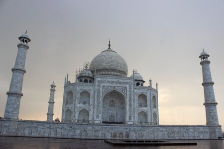 India cloudy day photo