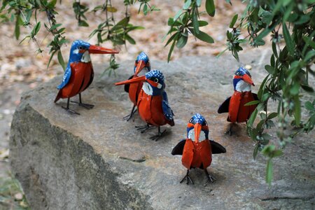 Birds art abstract