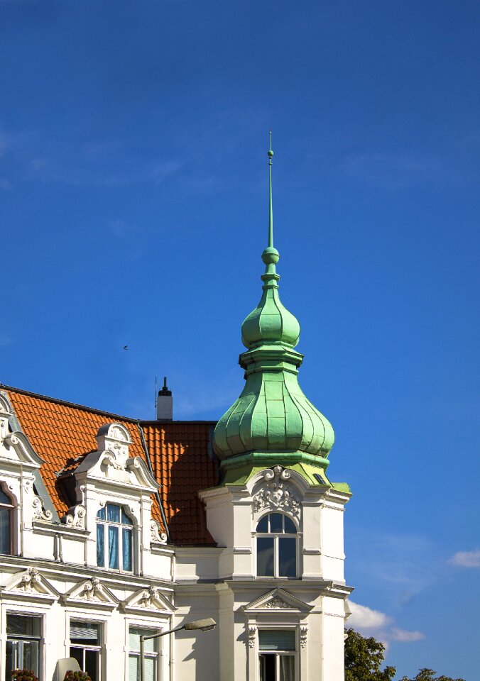 Architecture onion dome house