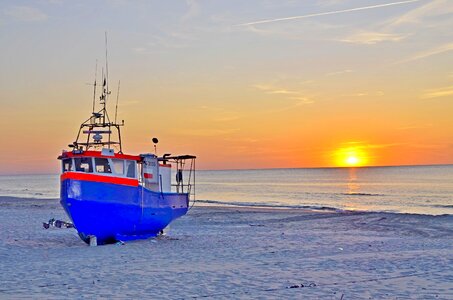 Krynica a fishing vessel the baltic sea