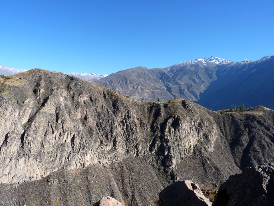 Colca canyon peru landscape