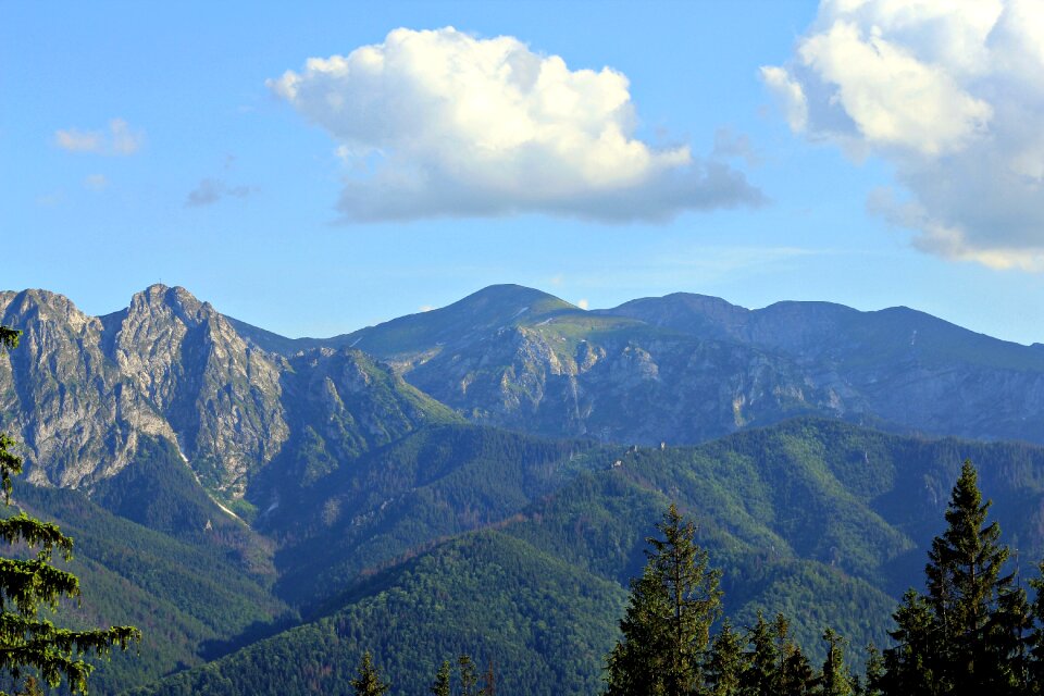 Landscape mountains nature