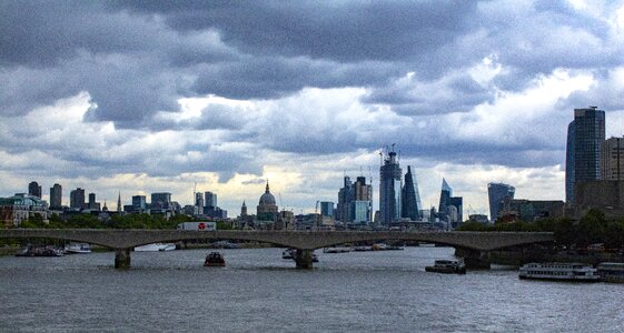 Bridge england cityscape