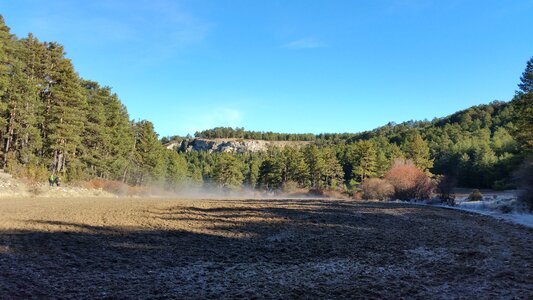 Nature landscape winter