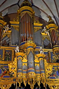 The basilica cathedral organ photo
