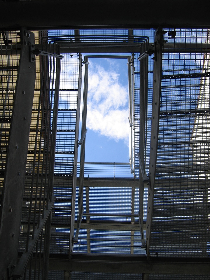Rescue escape route emergency staircase