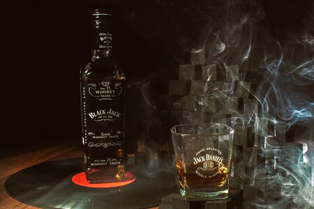 Drink glass alcoholic