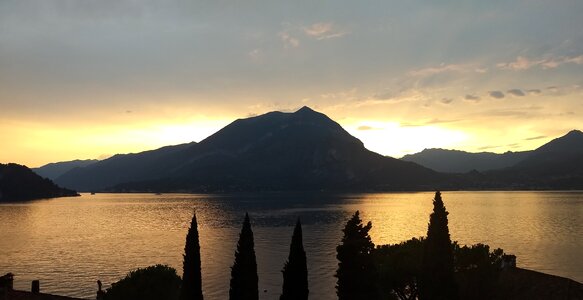 Italy sunset evening