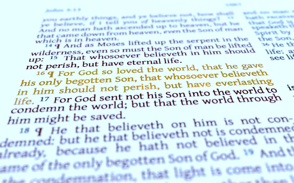 Bible christian religion
