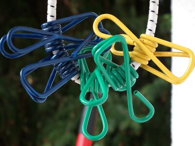 Clothes line colorful jam