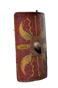 Knight shield armor