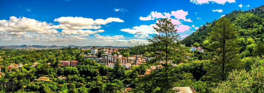 Sintra panorama landscape