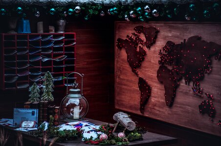 Santa winter holiday