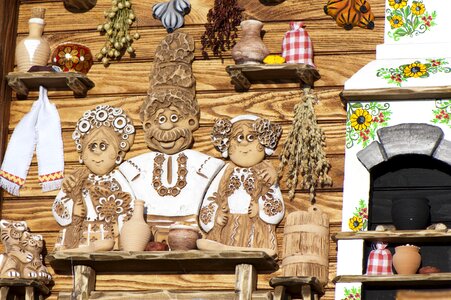 Folk creativity needlework