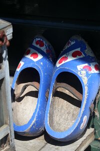 Old historically clogs