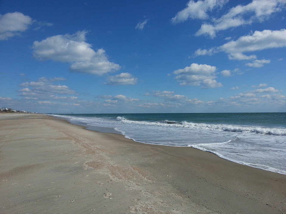 Shore coast water