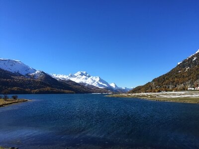 Lake nature landscape photo