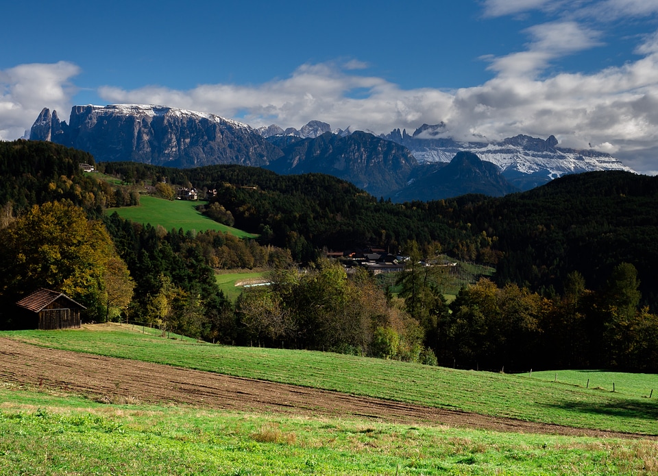 Dolomites view meran photo