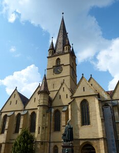 Hermannstadt architecture historic center photo