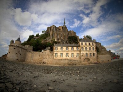 Monastery landmark historically
