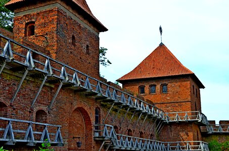 Frombork walls the basilica photo