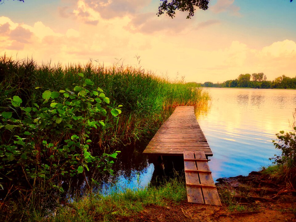 Swim jetty waters