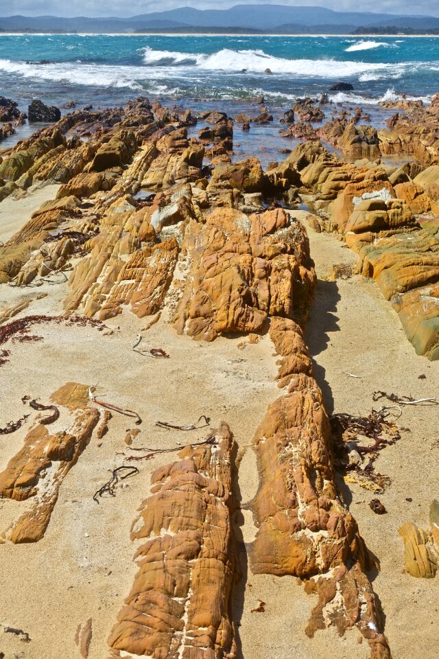 Layer sea sand
