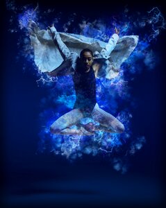 Elegance woman ballerina