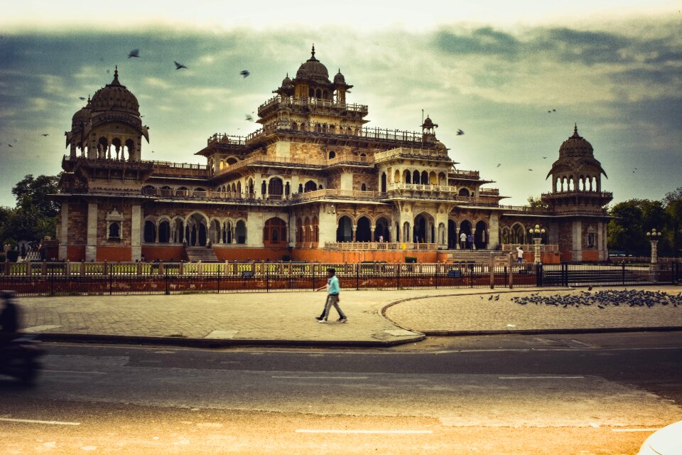 Structure pink city maharaja