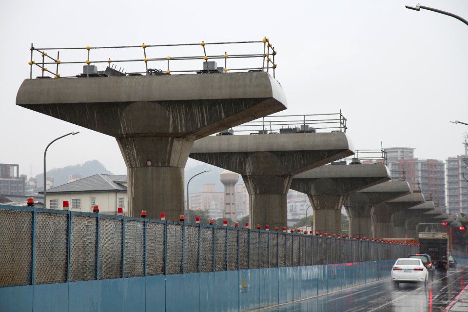 Construction site construction template