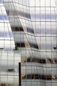 Building skyscraper glass