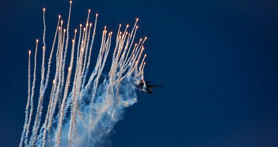 Flight hunting flare