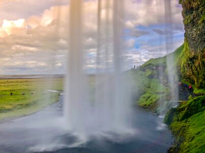 Water nature falls photo