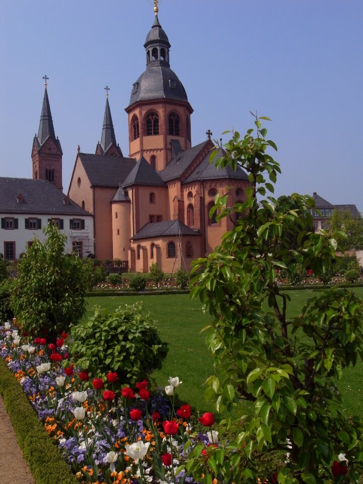 Church herb garden monastery
