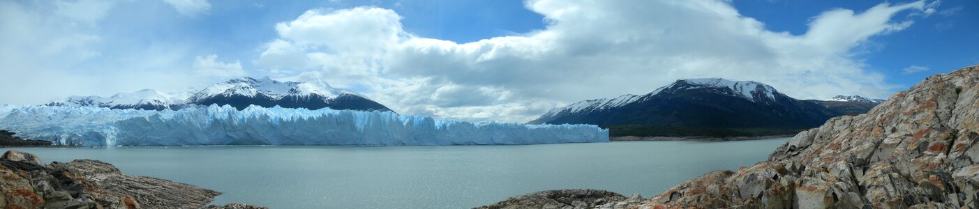 Ice glacier argentina photo