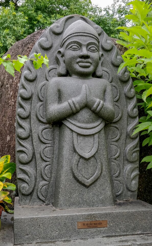 Viet nam asia statue