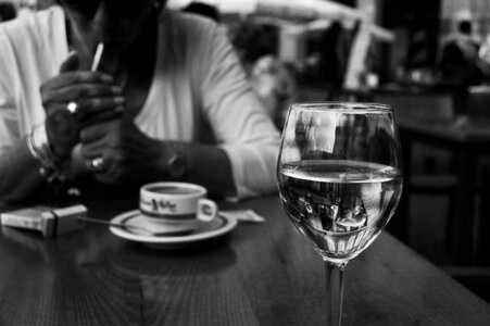 Wine cup blur