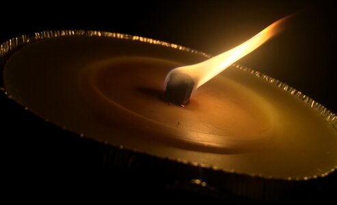 Fire candlelight hot photo