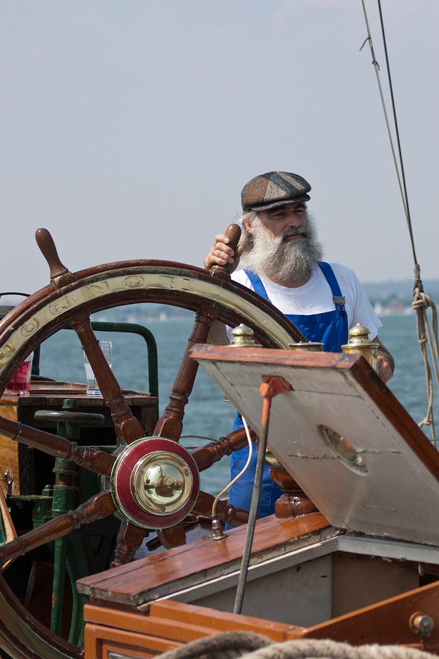 Person thames barge