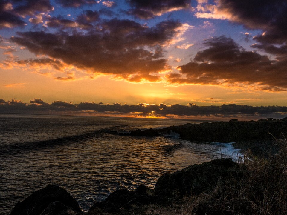 Nature beautiful ocean