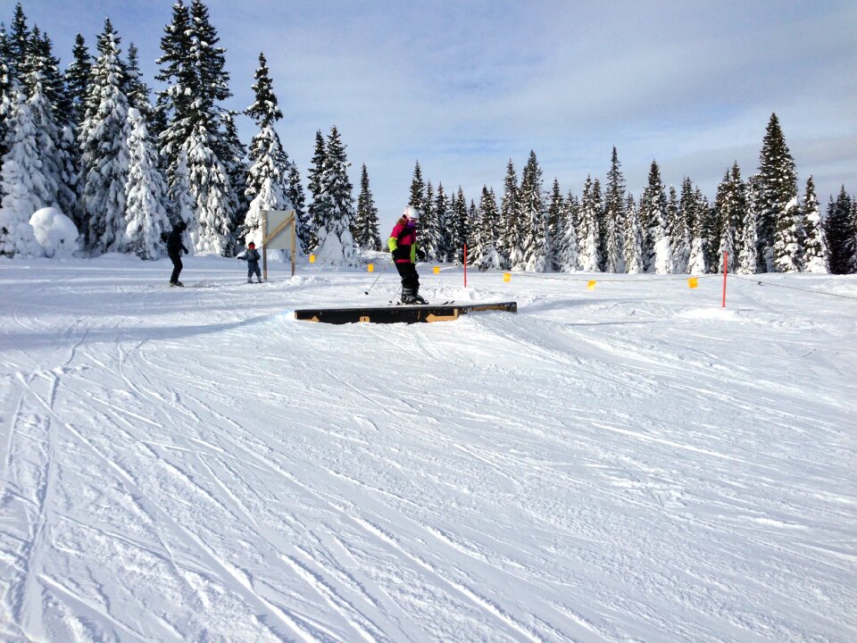 Ski winter children