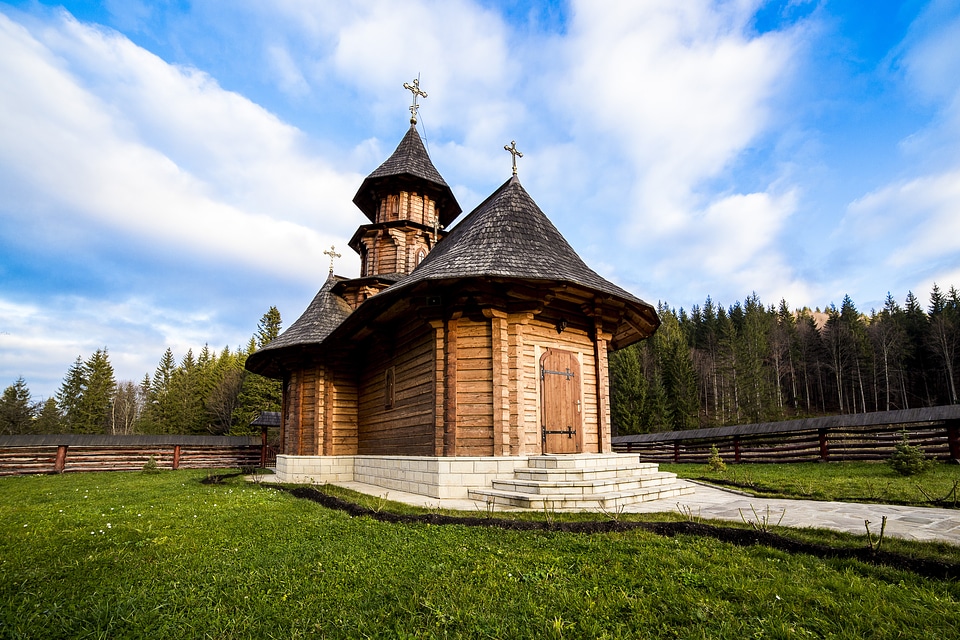 Sihastria monastery putnei bucovina romania