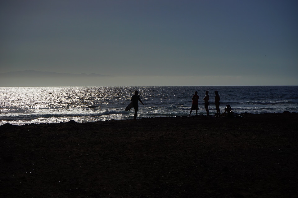 Backlighting playa de las americas tenerife